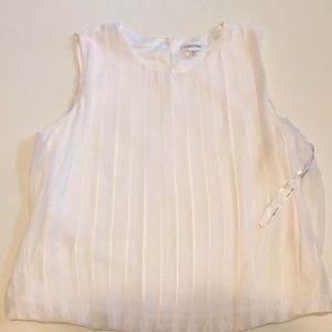Calvin Klein sleeveless blouse